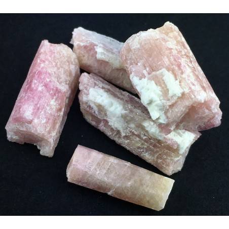 * MINERALES * BERILO en Bruto TURMALINA Rosada Precioso Coleccionables Chakra Reiki-3
