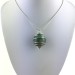 Pendant Tumbled Authentic Azurite and Malachite Zodiac Libra Scorpio Capricorn-3