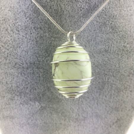 Pendant Lemon Crisoprasio Crystal Tumbled Crystal Healing Zodiac Mineral Bull-1
