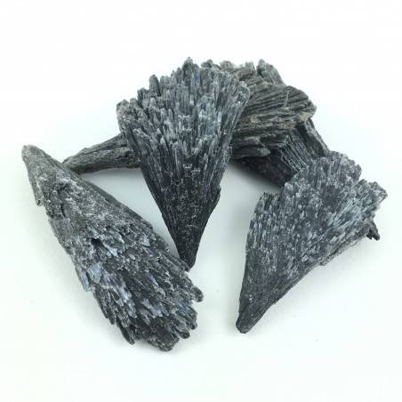 Cianita negra Reticita cruda taramita minerales curativos de cristal de Brasil-2