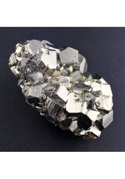 * MINERALES * PIRITA Pentagonal del Perù Calidad Extra 142g 32x55x37mm Chakra-1