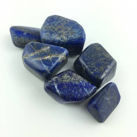 Lapis lazuli Dégringolé Cristal thérapie BLEU Or [PAYEZ UNE SEULE EXPÉDITION]-2