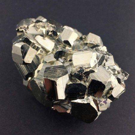 * MINERALES * PIRITA Pentagonal del Perù Calidad Extra 142g 32x55x37mm Chakra-4