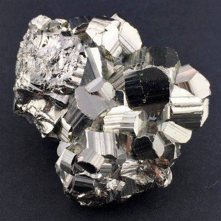 MINERALS * PYRITE Crystal Pentagonal Perù EXTRA Grade Crystal Therapy Specimen-2