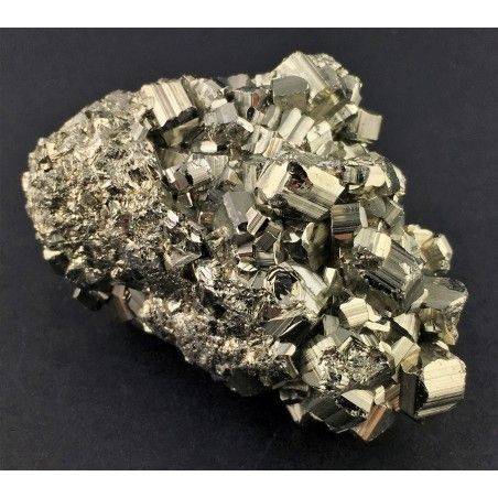 * MINERALI * PIRITE Pentagonale Perù Qualità A+ Cristalloterapia Collezionismo-2