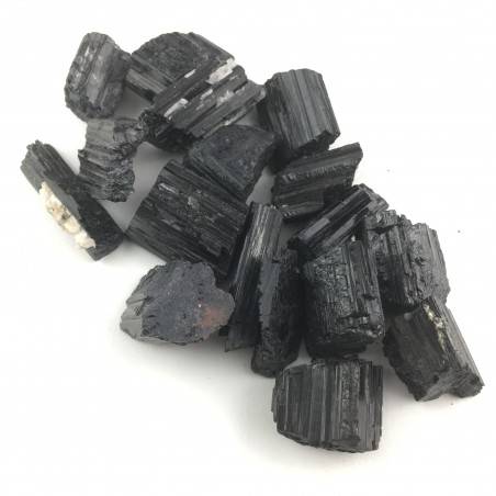 Black Tourmaline Shorlite Rough No electromagnetic waves Minerals Chakra Reiki-2