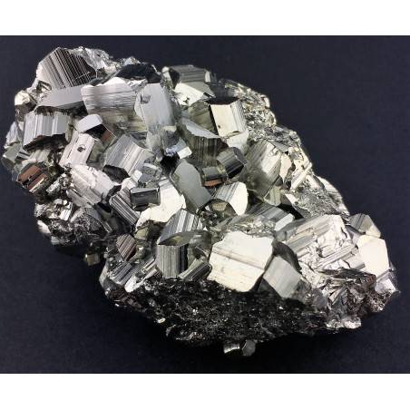 * MINERALES * PIRITA Pentagonal Perù Calidad A+ Cristaloterapia Coleccionables-1