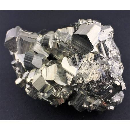 * MINERALES * PIRITA Pentagonal Perù Calidad A+ Cristaloterapia Coleccionables-4