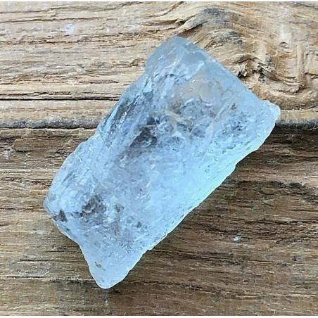 Berillo Esagonale di ACQUAMARINA Pura GEMMA Grezza Collezionismo Minerali-2