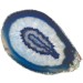 MINERALS *  GORGEOUS Blue AGATE SLICE Crystal Healing Chakra Gemstone-2