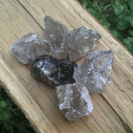 Big Smokey QUARTZ Tumbled Stone Crystals MINERALS Crystal Healing Chakra-2