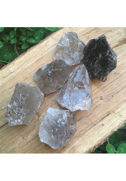 Big Smokey QUARTZ Tumbled Stone Crystals MINERALS Crystal Healing Chakra-1