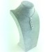 Pendentif Obélisque de Quartz Hyalin Cristal de roche EXTRA Collier-3