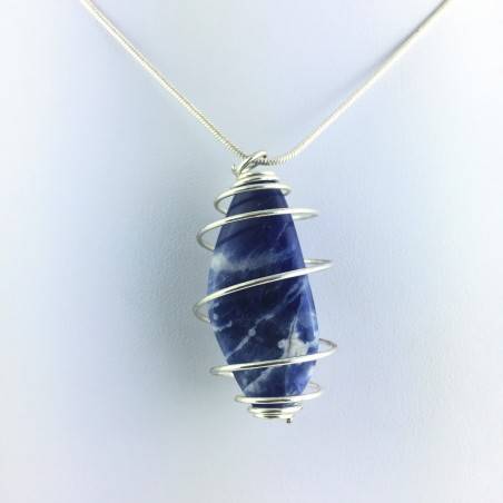 Pendentifs SODALITE Qualité Extra Dégringolé Minéraux Minéraux Zodeaco SAGITTAIRE-1