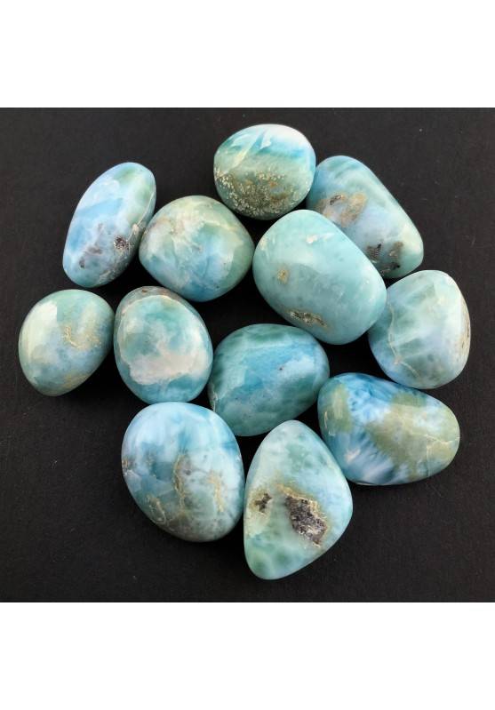 Minerals * LARIMAR Tumble Precious stone EXTRA QUALITY Crystal Healing-1