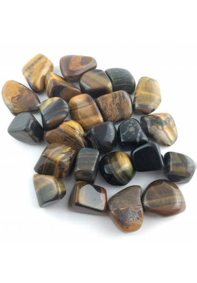 Ojo de Tigre Rodado Minerales Cristaloterapia Coleccionables A+-1