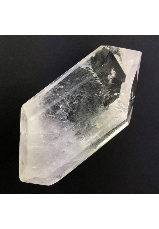 MINERAL * Bi-terminated Clear Quartz Point Pure stoned High Quality Crystal Healing-1