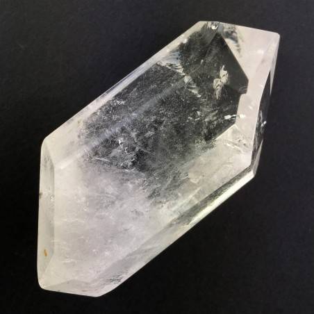 MINERAL * Bi-terminated Clear Quartz Point Pure stoned High Quality Crystal Healing-1