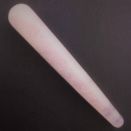 PROFESSIONAL Massage Stone Rose Quartz Cone Cylinder Crystal Healing Chakra Reiki-2