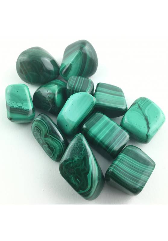 MINERALS * Tumbled MALACHITE Green Crystal Healing Specimen Meditation Chakra-1