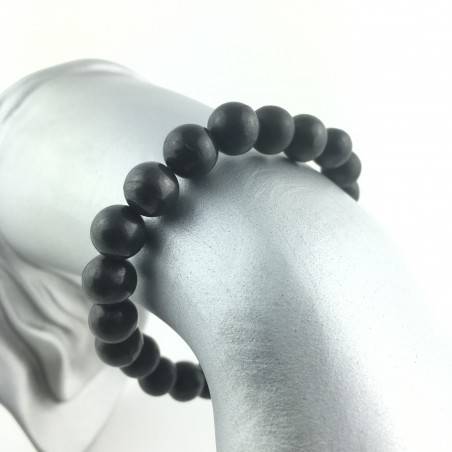Shungite Bracelet MINERALS 8mm Chakra Crystal Healing Reiki Zen-2