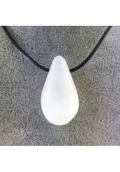 Drop Pendant SELENITE Angel's Stone Crystal Healing Minerals Chakra Reiki Zen-2