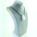Ciondolo Goccia di Selenite Extra Collana Pietra degli Angeli Cristalloterapia-3
