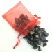 Black Agate Minerals Tumbled Bag 50 grams Crystal Healing Chakra Reiki Specimen-1