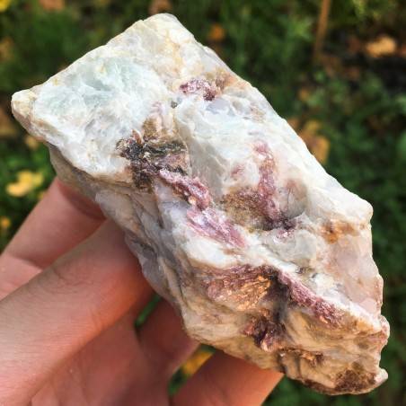 Minerals * Multicolored TOURMALINE Rough Mineral On Matrix Furniture 158gr-1