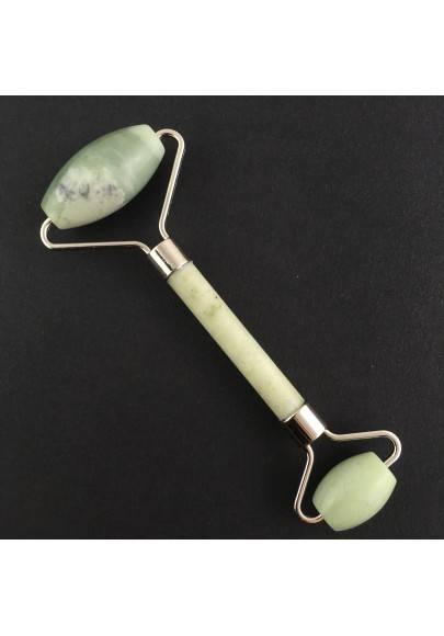 Rouleau dans Jade Verte per Massage Visage et corps Qualité Extra A+-1