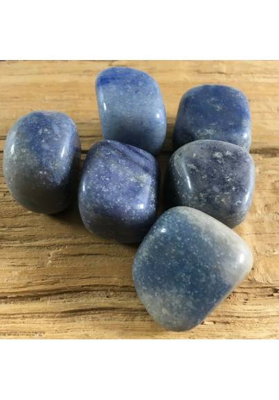 Large BLUE QUARTZ Tumbled Stone Crystal Healing High Quality Chakra MINERALS-1