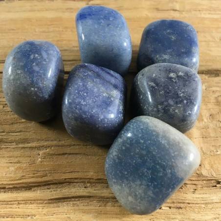 Large BLUE QUARTZ Tumbled Stone Crystal Healing High Quality Chakra MINERALS-1