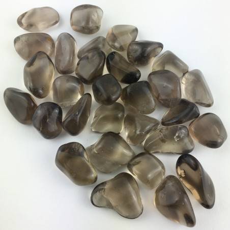 Quarzo Fumè o Affumicato Burattati Cristalli Minerale Cristalloterapia Colore A+-2