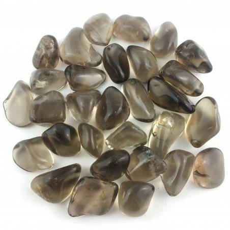 Quarzo Fumè o Affumicato Burattati Cristalli Minerale Cristalloterapia Colore A+-3