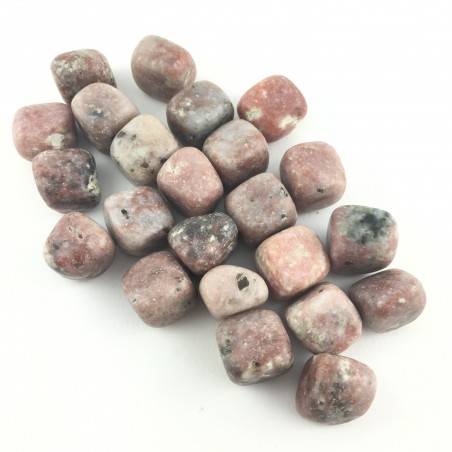 Calcita Rosa Minerales Rodado Chakra Terapia de Cristales Collectionables Chakra-2