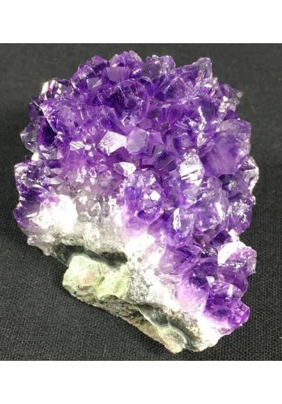 MINERALS * AMETHYST DRUZY Deep Purple Very High Quality Points Chakra Reiki A+-1