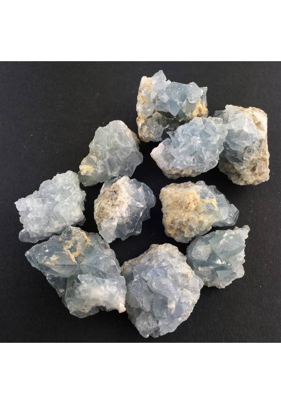 Geode di CELESTINA Grezza del MADAGASCAR Collezionismo Arredamento 20-56gr-1