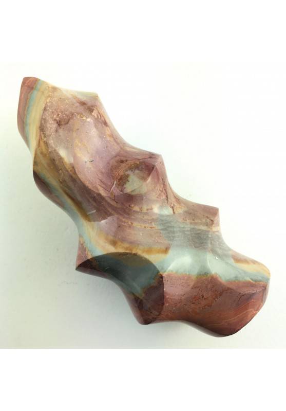 Big Flame Antistress of Polychrome Jasper Mineral Crystal Healing Home Decor A+-1