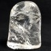 Hyaline Quartz Semi Tumbled Rock CRYSTAL With Stand Stone Palmstone-1