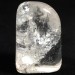 Hyaline Quartz Semi Tumbled Rock CRYSTAL Stone Palmstone Palm Stone-2
