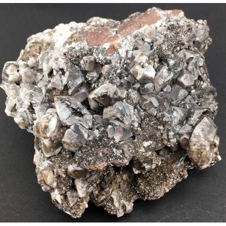 Raro CALCITA NEGRA en Bruto Minerales Maravillosa Coleccionables Cristales Zen A+-1