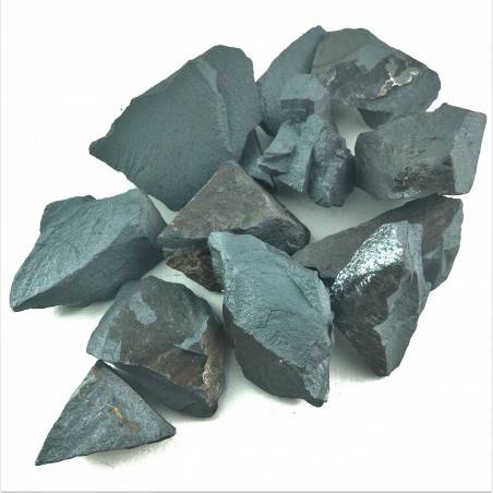 Rough HEMATITE Natural Color Black MINERALS Crystal Healing Chakra Reiki A+-2
