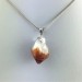 Colgante CUARZO CITRINO Baño de Plata Terapia de Cristales Chakra Reiki Zen A+-3