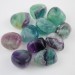 Rainbow Fluorite tumbled stone Crystal healing minerals gemstone chakra-1