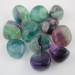 Rainbow Fluorite tumbled stone Crystal healing minerals gemstone chakra-3