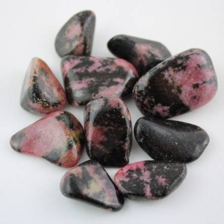 South Africa RHODONITE Tumble Stone Crystal Healing A+ [ Rhodonite Tumbled Stone ]-1