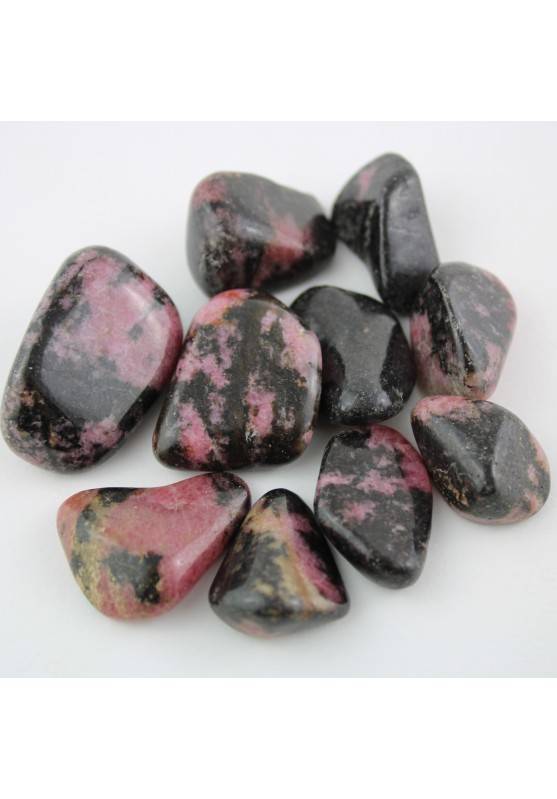 South Africa RHODONITE Tumblestones 1pc Crystal Healing MINERALS High Grade A+-1