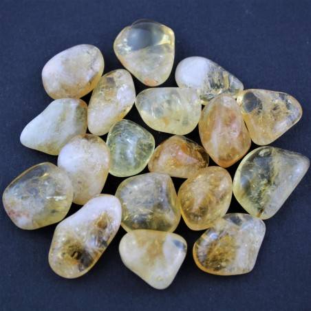 CITRINE Quartz Tumbled Crystal MINERALS Crystal Healing 3* Chakra Reiki A+-3