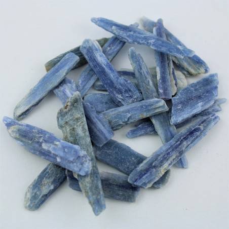 Cianite Cristallo Grezzo Chakra Gemma Minerale Cristalloterapia Ciondolo Regalo-2