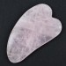 GUA SHA of Rose Quartz Massage Therapist Crystal Healing Stone of Love Chakra A+-3